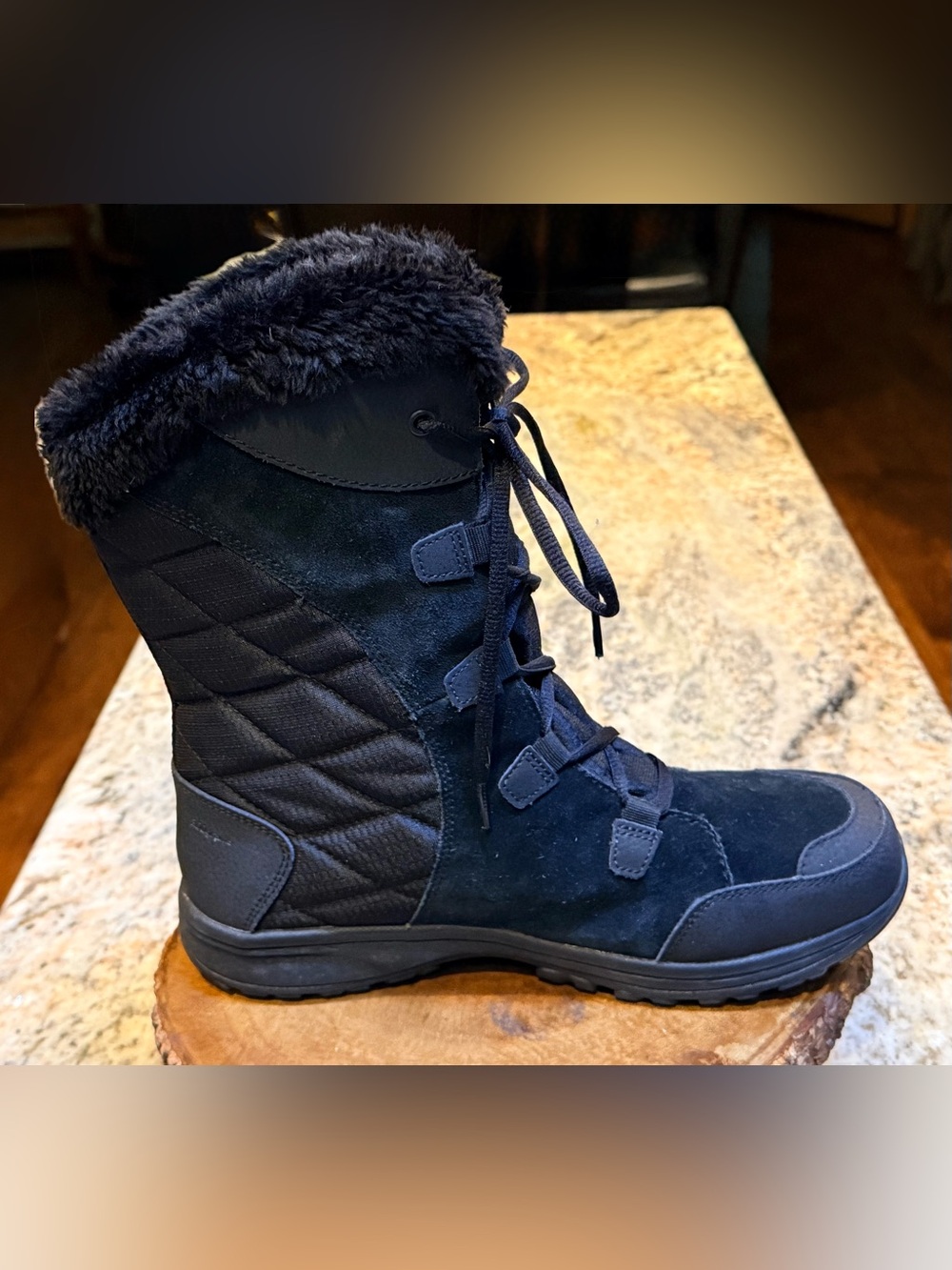 Columbia Aspen Ridge women’s waterproof winter snow boots black size 10 NIB - Picture 11 of 16